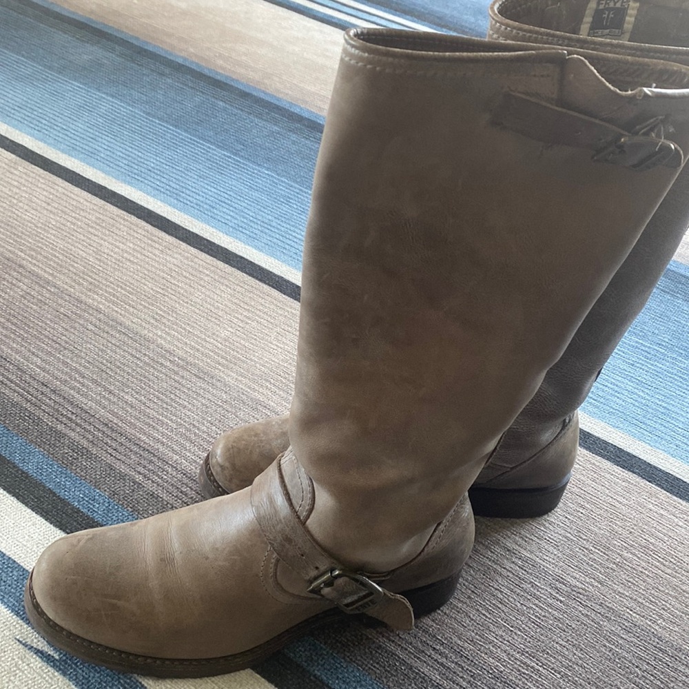 Frye Grey Riding boots